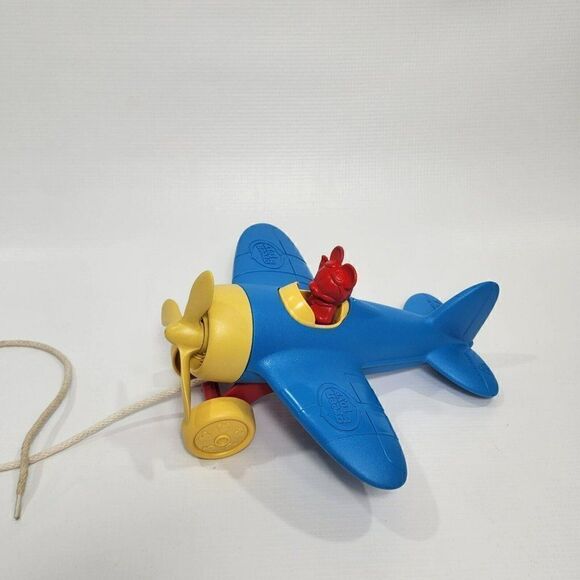 3 Green Toys USA Disney Baby Planes Mickey Mouse Pull Toy 100% Recycled No BPA - Picture 5 of 7